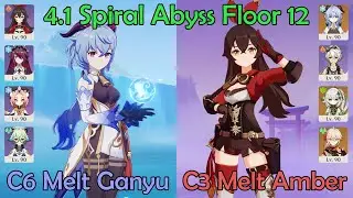 4.1 Spiral Abyss: C6 Melt Ganyu and C3 Melt Amber