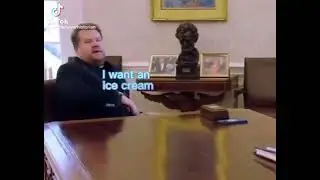 Joe Biden shows his Crazy Ice Cream machine (meme)