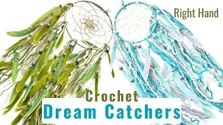 Crochet Pattern🌙 DREAM CATCHER🌙  EASY How to Crochet Pattern for Beginner RIGHT Hand #crochet yarn