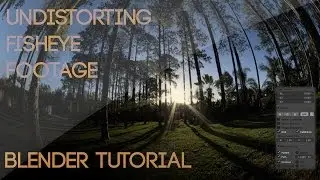 Tutorial: Undistorting fisheye footage in Blender-motiontracking