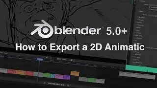 How to Export your Animatic from Blender