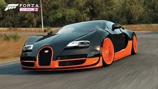 Bugatti Veyron Super Sport - 2011 Обзор машин Forza Horizon 2