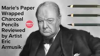 Paper Wrapped Charcoal Pencils Reviewed by Professional Artis Eric Armusik