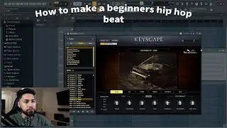 How To Make A Beginners Hip Hop Beat - FL STUDIO TUTORIAL