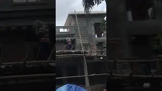 Duplex Building Plastering work #short