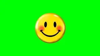 sad Emoji green screen
