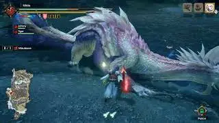[Monster Hunter Rise] Urgent Quest HR6 Mizutsune  [Charge Blade]