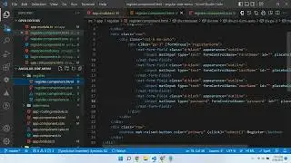 How to build a registration form in angular