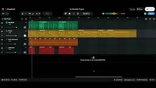 My very first test project on Bandlab.