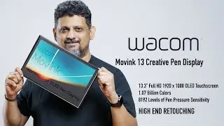High End Retouching & Designing |Wacom Movink CreativePen Display 13in | Tamil Photography Tutorials