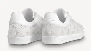 Louis Vuitton Luxembourg Monogram Canvas Shoe 2022