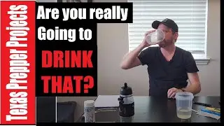 ETA portable water filter with testing!
