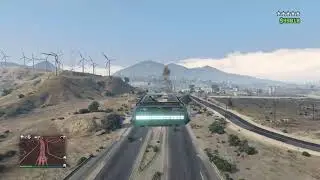 GTA 5 Messing around with flying car