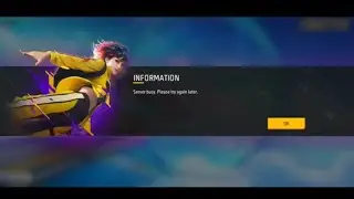 Server busy problem | server busy try again later