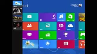 Windows 8 - Where's my big red X? How do I close an app?