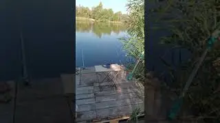 Ранок,рибалка,кава