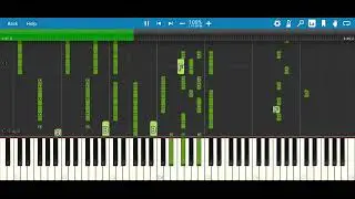 (Synthesia) EIKO starring 96猫 - Be Crazy For Me piano.ver