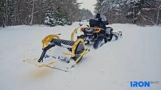 Snow Roller / Ski Track Groomer 2,7m ( ATV & UTV Accessories)