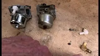 Briggs and Stratton fuel fitting elbow leaking