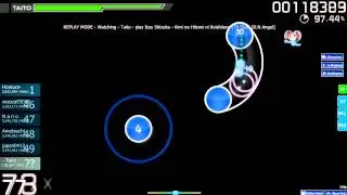 osu! - Itou Shizuka - Kimi no Hitomi ni Koishiteru 【D.N.Angel】played by - Taito -