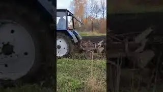 Вспашка огорода 🚜🚜