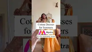 Cotton Dresses from Myntra | @myntra | Myntra Haul