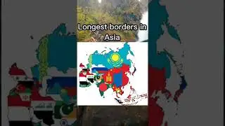 Longest borders in asia