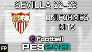 PES 2021 - Uniformes/kits Sevilla (22-23) Xbox