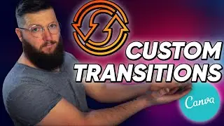 FREE Custom Transitions in Canva [Canva for Streamers Tutorial]