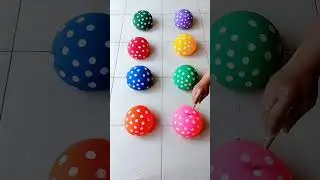 Compilation Popping Colorfull Water Balloons Reverse Video Asmr Oddly Satisfying