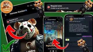Kesalahan jaringan Hamster Kombat | Kesalahan permintaan Hamster Kombat tidak dapat memperoleh