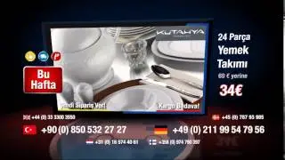 Kütahya Porselen 24 Parça Açelya Yemek Takımı