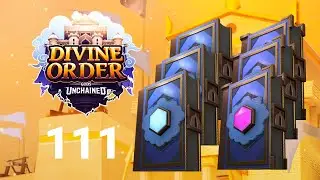 Opening 111 Divine Order Card Gods Unchained packs (No commentary)