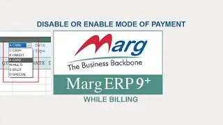 How to disable or turn off mode of payment in marg erp | cash, credit, | Fast billing in marg erp ?