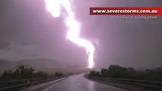 Lightning Barrage - Severe Weather Impacts the ACT & Regional NSW
