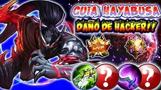 🥷 COMO JUGAR CON HAYABUSA MOBILE LEGENDS 2023 | MEJOR EMBLEMA, MEJOR BUILD, COMBOS Y COUNTER 🔥