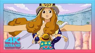 【Giantess 巨大娘 女巨人】Giant Aphelandra Scenes - One Piece (4K Remaster) ペローナ ワンピース