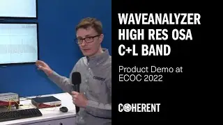 Coherent | WaveAnalyzer 400A Optical Spectrum Analyzer at ECOC 2022