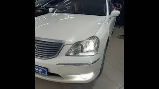 Toyota Crown - заменили штатные ксеноновые линзы на светодиодные bi led модули фирмы Aozoom a3+