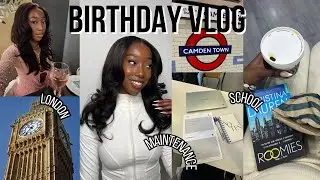 Weekly vlog: 21ans, Londres, université, hôtel spa, ongles, coiffure, dates…