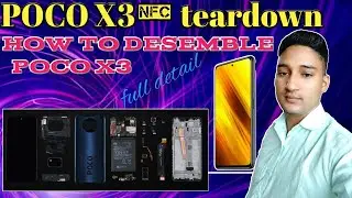 POCO X3 nfc teardown | how to desemble Poco X3 nfc | poco x3 nfc display | Mr. SSM