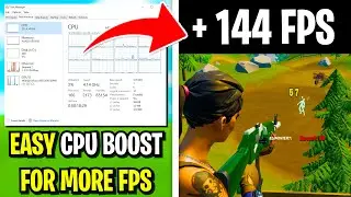 How To Boost CPU Speed For Gaming! ✅ (Boost FPS & Fix Stutters)