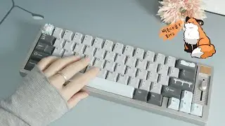 여우비가 말아주는 완벽한 여우 컨셉 키보드 Fox65⌨️ (& 몽땅 빌드 ver. 구독자 이벤트🎁)