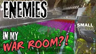 Waking Up To Enemies In My War Room!! End Of Pack Cave? - ARK Small Tribes ep.36