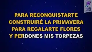 Marcos Llunas - Para Reconquistarte | FHAMA KARAOKE