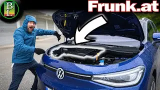 This VW Id.4 has a frunk.at