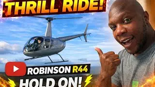 First time on a helicopter | Robinson R44 | Dynamic thrill seeker flight | Adventure experience