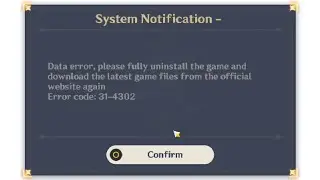 Data error, please fully uninstall the game [ Genshin Impact ] Fix on PC [2025]