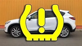 How to reset tire pressure monitoring system TPMS on Mazda CX5, Mazda 6, Mazda 3 in 4 steps