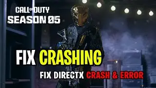 WARZONE 2.0 Season 5 All crashes and Errors, DirectX Error Possible Fix 2023!